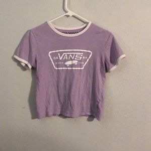 vans crop top